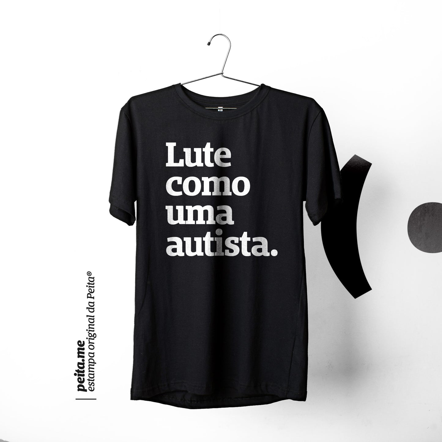 Lute como uma autista.