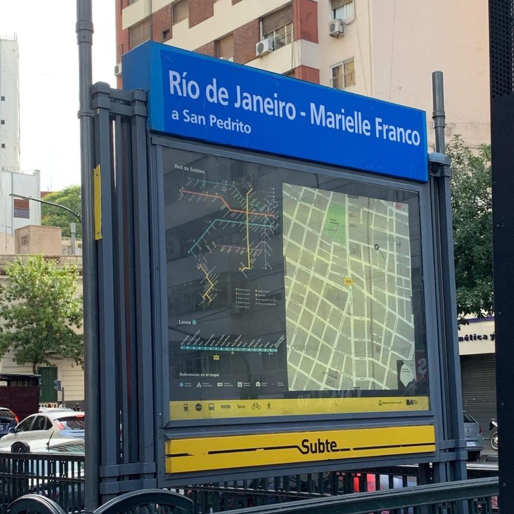 Lucha como Marielle Franco.