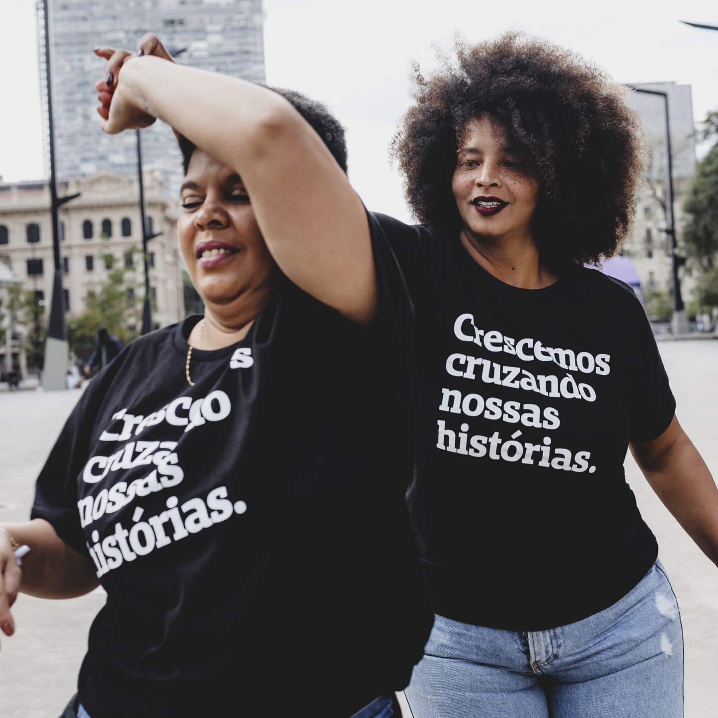 Crescemos cruzando nossas histórias.