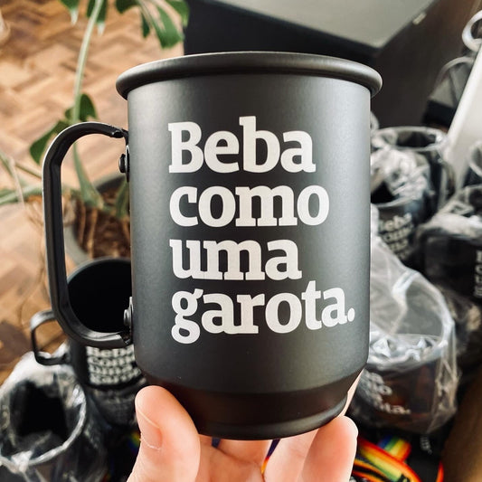 Caneca de Chopp | Beba como uma garota.®