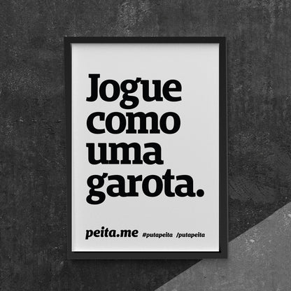 Quadro com moldura